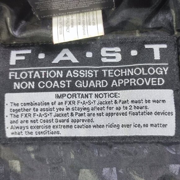 FXR Outdoor Child Squadron Jacket size 6 purple with outdoor design - Picture 8 of 13